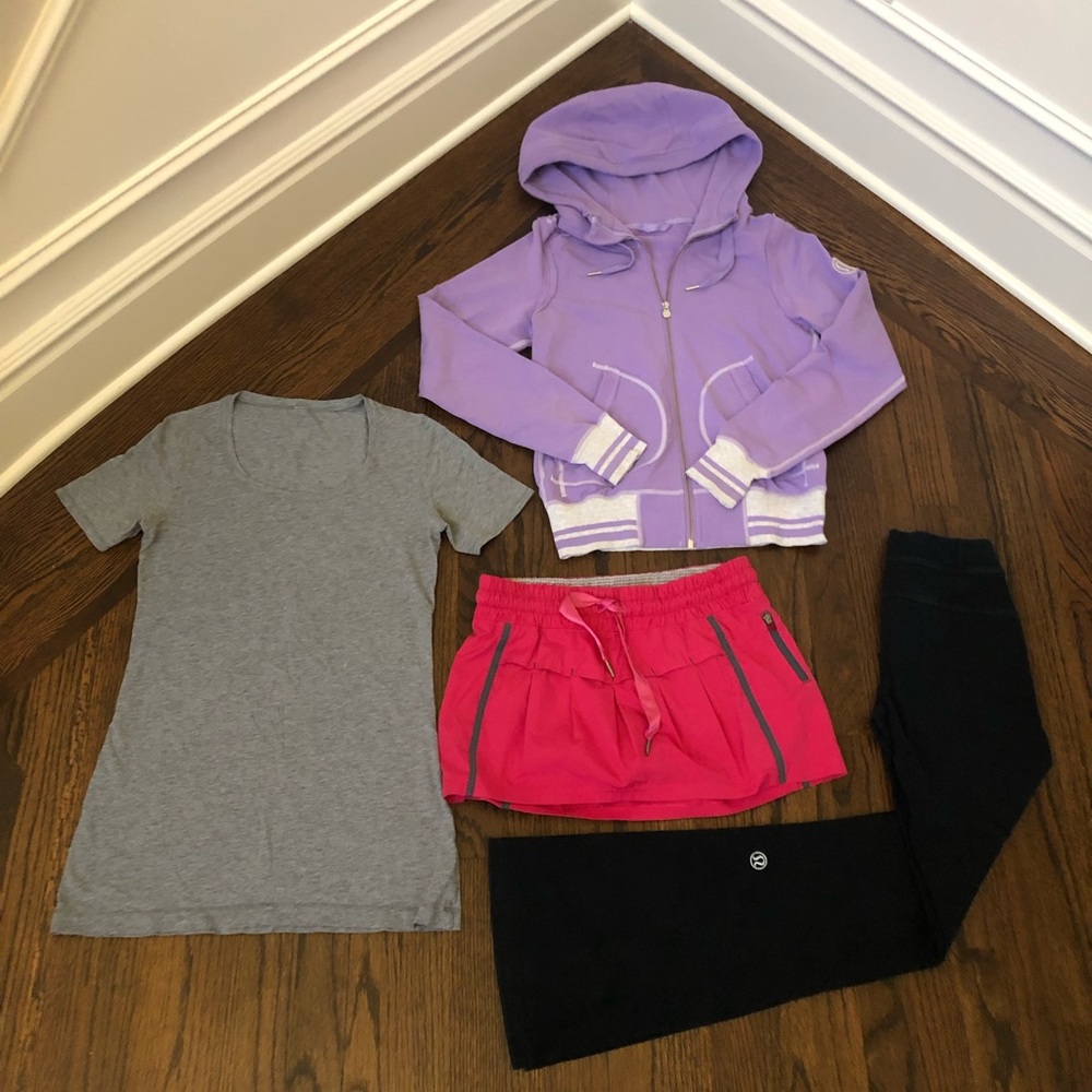 Lululemon Bundle - Pink/Purple - size 4-6